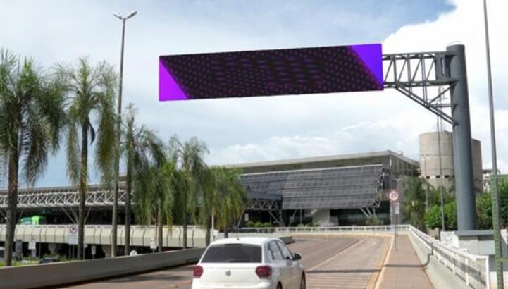 巴西利亞機(jī)場(chǎng)戶外廣告